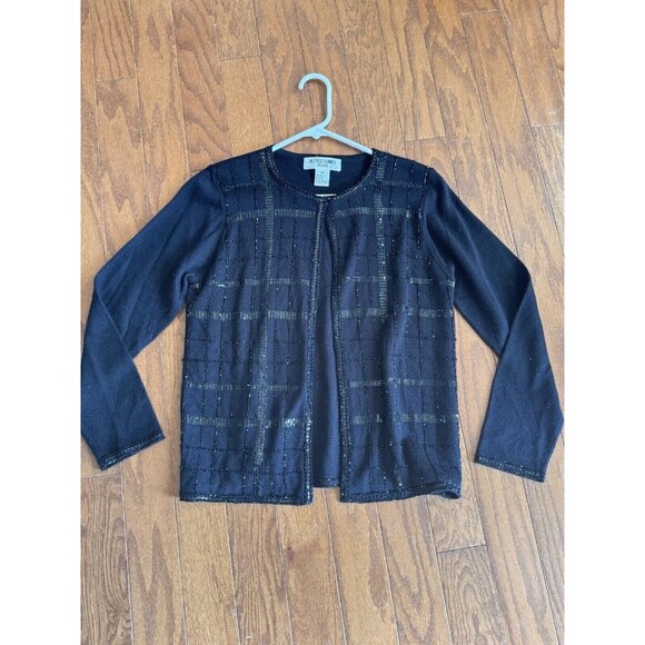 Alfred Dunner Sweaters Alfred Dunner Womens Sz M Petite Black